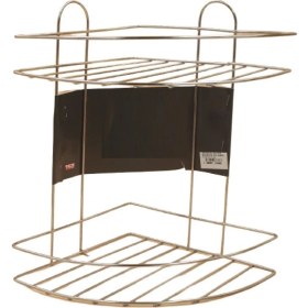 Resim Baysem Metalim BRT-0018 Iki Katlı Banyo Köşelik Krom-86 