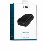 Resim Ttec Recharger Ultra 30.000 Mah Taşınabilir Powerbank Siyah 