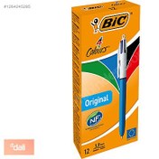 Resim Bic 4 Colours Medium Tükenmez Kalem 12'li Kutu 