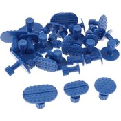 Resim Suntek Boyasız Göçük Düzeltme Nylontabs Dolu Giderme 30 Adet Mavi 