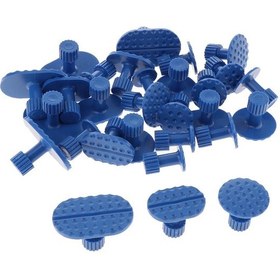 Resim Suntek Boyasız Göçük Düzeltme Nylontabs Dolu Giderme 30 Adet Mavi 