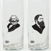 Resim Marx & Engels Rakı Kadehi 2’li Set 