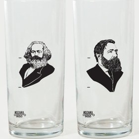 Resim Marx & Engels Rakı Kadehi 2’li Set 
