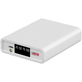 Resim ENERX Enr-p1025dc 10000 Mah 2.1 Amper Led Göstergeli Powerbank Beyaz 