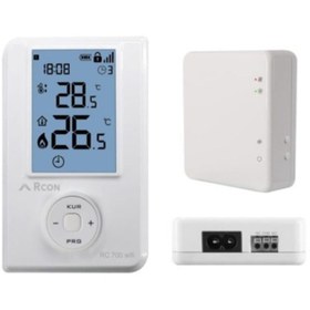 Resim Genel Markalar Rc 700 Wifi Kablosuz Internet Li Oda Termostatı 