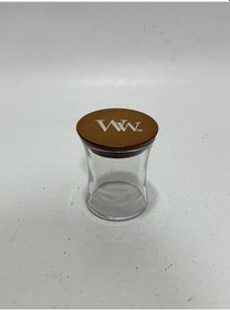 Resim Yankee Candle Woodwick Kokulu Mum Cam Kavanoz 85g 