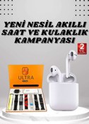 Resim teknodayım 7 Kordonlu Akıllı Saat Ve 2.Nesil Kulaklık Yüksek Ses Kaliteli Uzun Pil Ömrü 