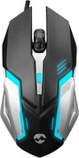 Resim Kyrotech Everest SM-G72 Usb Siyah/Gümüş Işıklandırmalı Oyuncu Mouse 