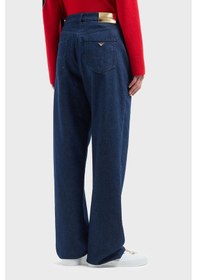 Resim Emporio Armani Bayan Kot Pantolon Ew000736 Af12436 Mb001 Lacivert Lacivert 