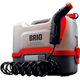 Resim Akülü Taşınabilir Yıkama Makinası Jetgun Pro 8 L 