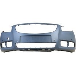 Resim 2009 - 2013 Opel Insignia Ön Tampon Gri (Sensör - Sis Delikli Far Yıkama Deliksiz) (Tüv) (Tyg) (Oem NO:13238285) 