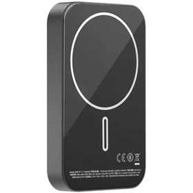 Resim Momax Black Wireless Kablosuz Powerbank 10000mah Magsafe Uyumlu 