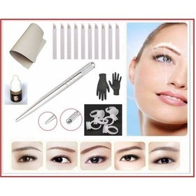 Resim Kalıcı Makyaj Microblading Set - Eksiksiz 