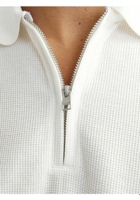 Resim Jack & Jones Jack Jones Johnny Half Zıp Erkek Polo Yaka Tişört 12255578 001 