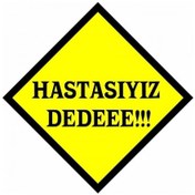 Resim Hastasıyız Dede Sticker 2 Adet 