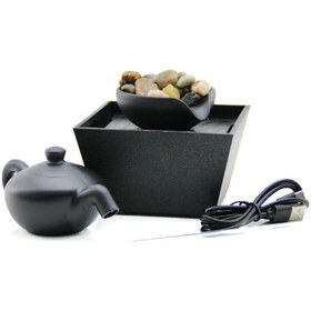 Resim Led Demlik Tasarımlı Şelale Süs Havuzu 