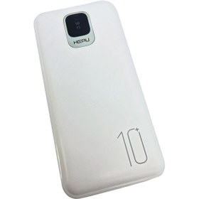 Resim Hepu HP-965 All In One 10000 Mah Çoklu Kablolu Powerbank Siyah 