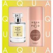Resim Aqua Di Polo 1987 La Rocca EDP Kadın Parfüm 50 ml ve La Rocca Sense Deodorant 150 ml Seti | Çiçeksi, Oryantal 