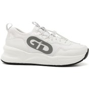 Resim Gönderi R Beyaz Dolgu Taban Triko Comfort Sneaker Beyaz 