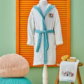 Resim Peanuts by Karaca Home Snoopy Playtime Nakışlı 8-10 Yaş Çocuk Bornoz Seti 