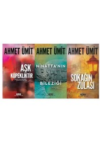 Resim Ahmet Ümit 3 Kitap Set Aşk Köpekliktir-ninatta'nın Bileziği-sokağın Zulası 