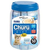 Resim Inaba Ciao Churu Cream Tuna ve Tavuklu Diyet Kedi Ödül Kreması 50 x 14 Gr 