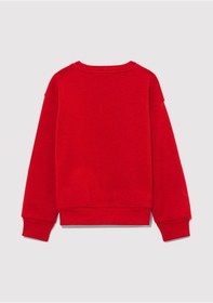 Resim Mavi - Bugs Bunny Baskılı Kırmızı Sweatshirt 7s10071-70471 Kırmızı 