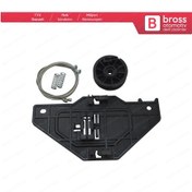 Resim Citroen C3 MK2 SC A51 2009-2016 5-Kapı İçin Ön Sağ Cam Kriko Seti 