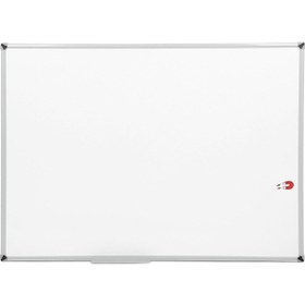 Resim 90X120 Duvara Monte Manyetik Yazı Tahtası Beyaz 