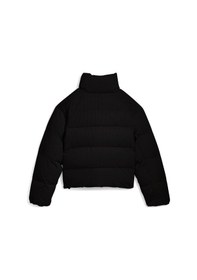 Resim Puma Corduroy Puffer Jacket Kadın Yetişkin Ceket Siyah 