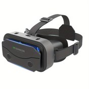 Resim VR Gözlüğü: iPhone ve Android Akıllı Telefonlar için Telefon Lensli Mobil Sanal Gerçeklik 3D Gözlükleri - Premium VR Kaskı, Katkıda Bulunan 3D Deneyim 