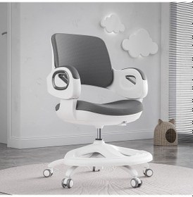 Resim Olinda Ergonomik Çocuk Çalışma Koltuğu Gri 