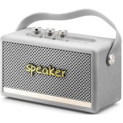 Resim NODAR Hadron KILBURN3 Beyaz Bluetooth Nostalji Speaker168-103-72MM 