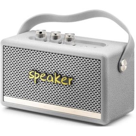 Resim NODAR Hadron KILBURN3 Beyaz Bluetooth Nostalji Speaker168-103-72MM 
