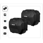 Resim MOTORİDERS Shad Sh 38x Carbon Yan Çanta.. 