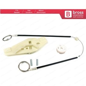Resim Toyota Corolla Uyumlu Compact E10 Hb için Ön Sol Cam Kriko Seti N11.17540 