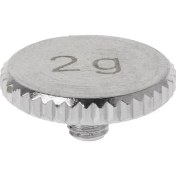 Resim Spibicyy Headshell 2g Kabuk Ağırlığı Pikap Metal Elektrikli Alet Parçaları SL1200 SL1210 Mk2 3 5 M5G Stylus Dj, Gümüş (Yurt Dışından) 