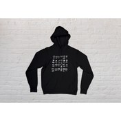 Resim Veglobe Arıza Işığı Baskılı Hoodie 