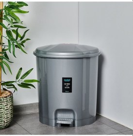 Resim Motekk Elit Pedallı İç Kovalı Çöp Kovası - 22 Lt 