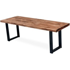 Resim Ahşap Bank Bahçe Bankı Bench Sandalye 5105 