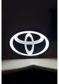 Resim Toyota Dekoratif Aydınlatma Led Gece Lambası Beyaz 