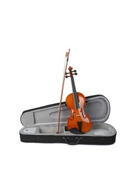 Resim Nemx Jy003-3 4/4 Parlak Kahverengi Ahşap Keman 