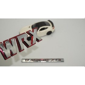 Resim Subaru Impreza Vrx Bagaj Abs 3M 3D Logo Seti 