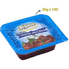 Resim Seğmen Vişne Reçeli Piknik 100 x 20 G 