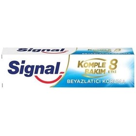 Resim Signal Komple Bakım 8 Etki Diş Macunu Beyazlatıcı Koruma 75ml 