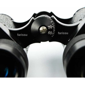 Resim 8x30 Profesyonel Rus Dürbünü Özel Deri Çantasıyla Siyah 