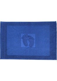 Resim 2 Adet Ayak Havlusu Winter Havlu Koyu Mavi 