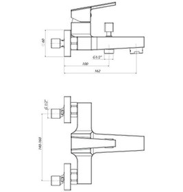 Resim Gpd Banyo Bataryası Ritmo Mbb85 Krom 