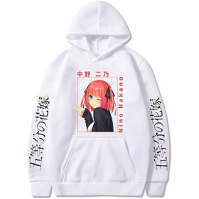 Resim GALASHOP Nino Baskılı Kapüşonlu Hoodie 