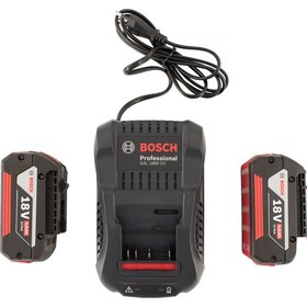 Resim BOSCH 18V Başlangıç seti 2x5.0 Ah + GAL 1880CV 1 600 A00 B8J 